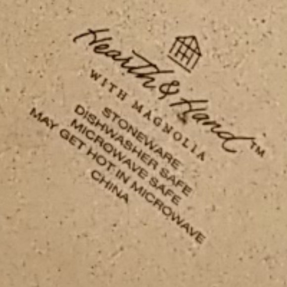 “GATHER” Rustic Farmhouse Stoneware mug by Hearth and Hand with Magnolia - Picture 7 of 8